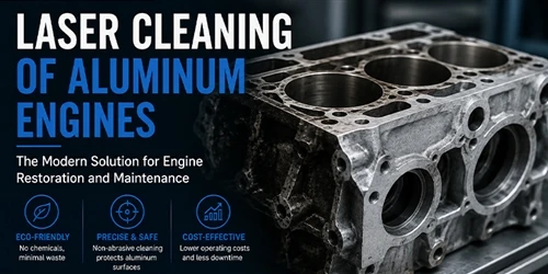 Pembersihan Laser Enjin Aluminium